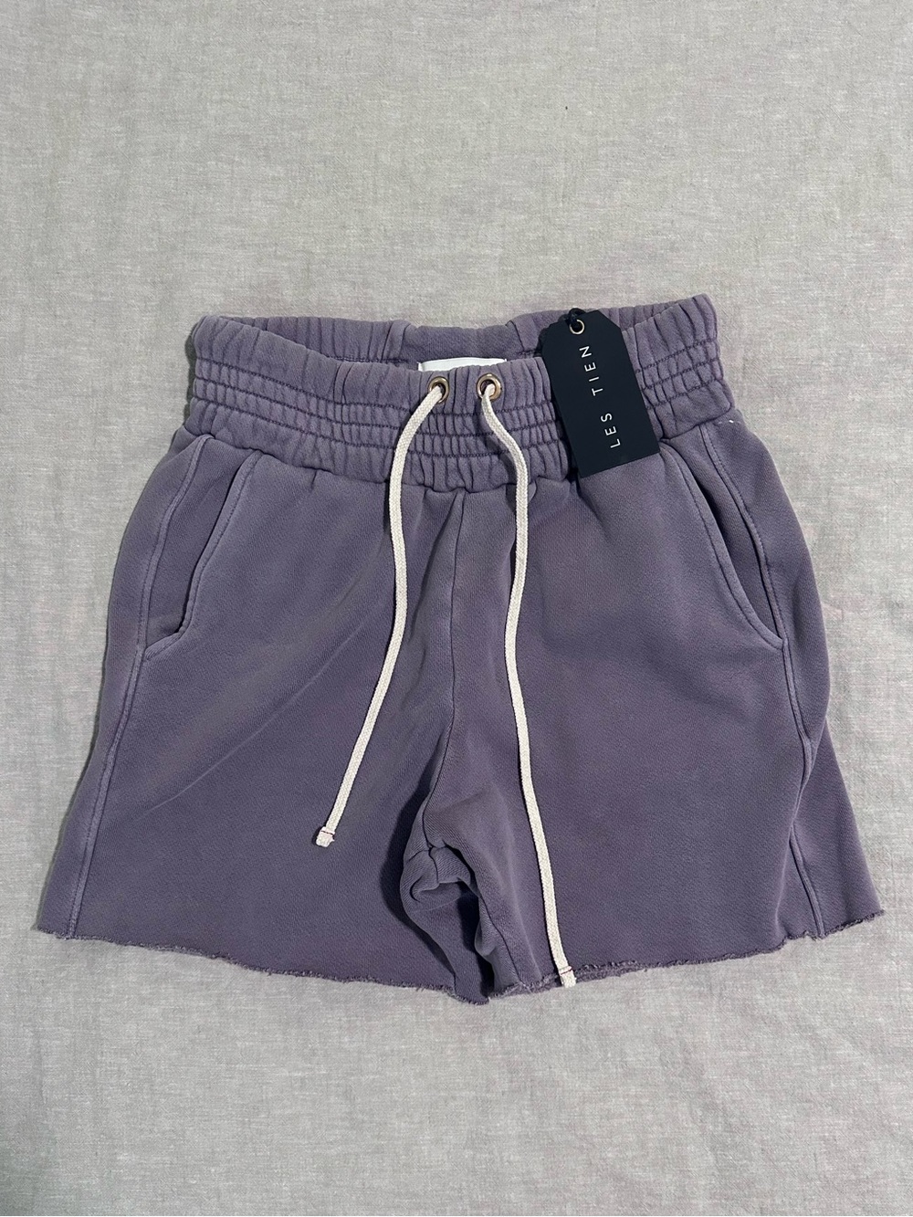 NWT Les Tien Lavender Heavyweight Yacht Short - XS